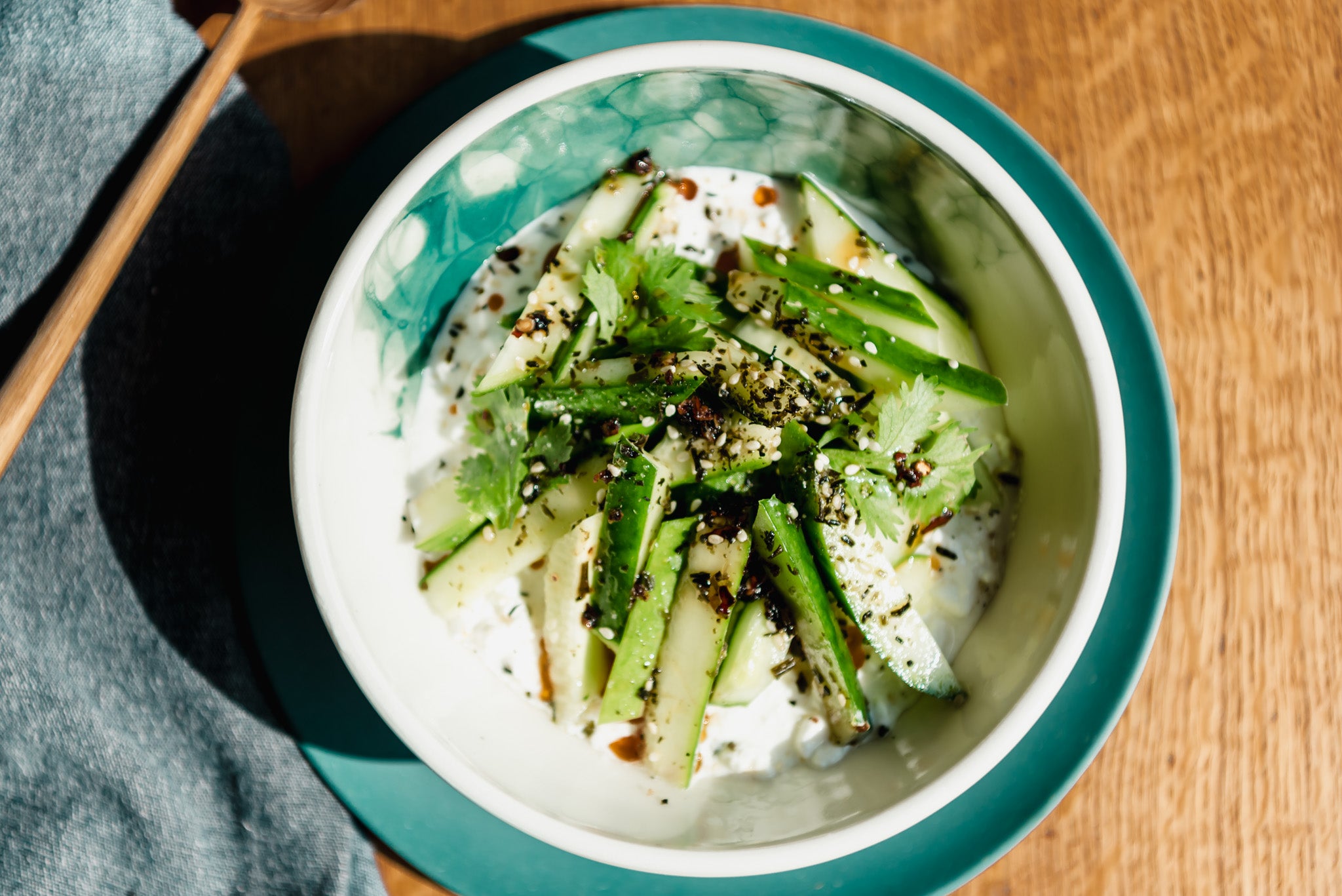 Chili Crunch Cucumber Salad Bowl Barnacle Foods