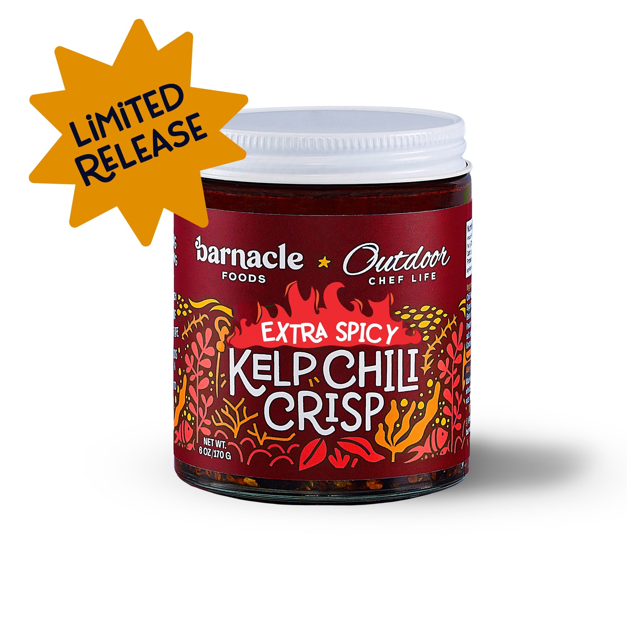 Extra Spicy Kelp Chili Crisp Barnacle Foods