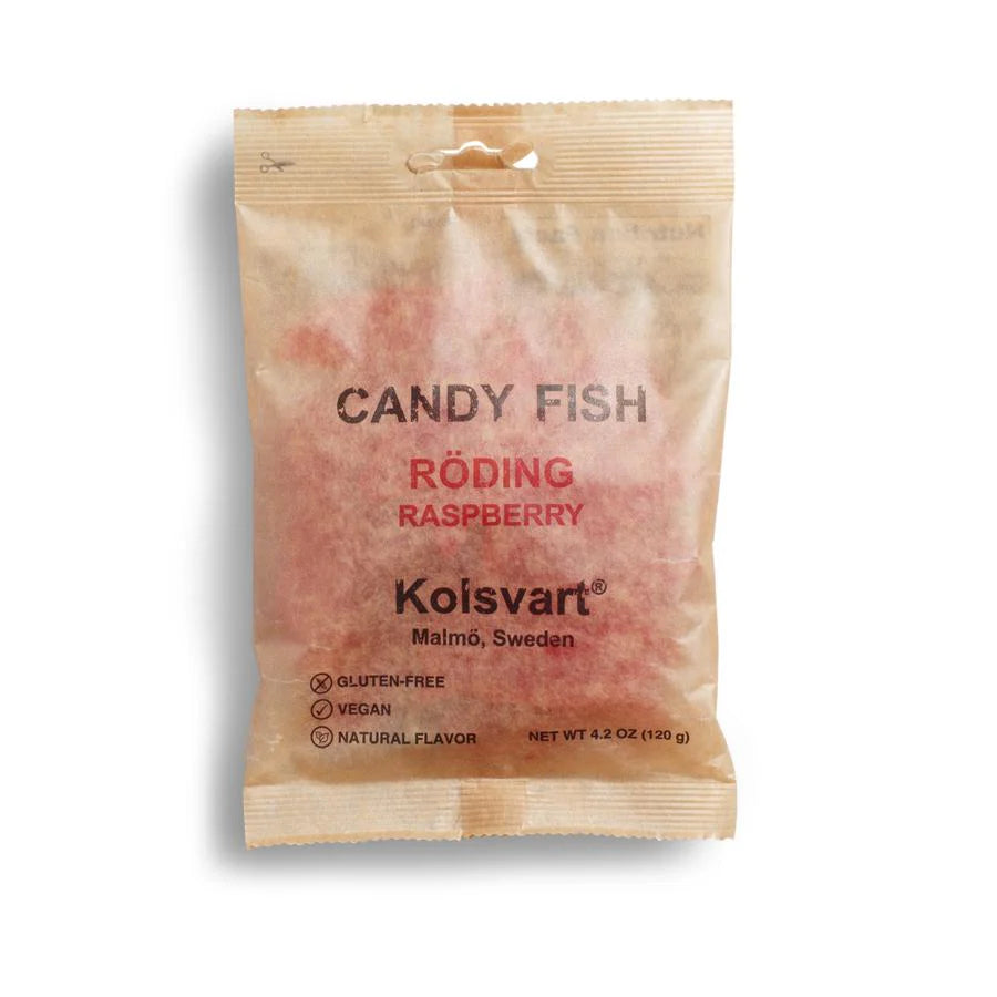 Sweet Raspberry Gummy Swedish Fish – Barnacle Foods